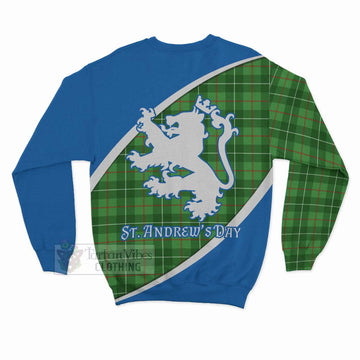 Tartan Vibes Clothing Galloway Family Crest Tartan Sweatshirt Celebrate Saint Andrew's Day in Style