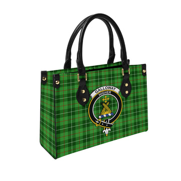 galloway-tartan-leather-bag-with-family-crest