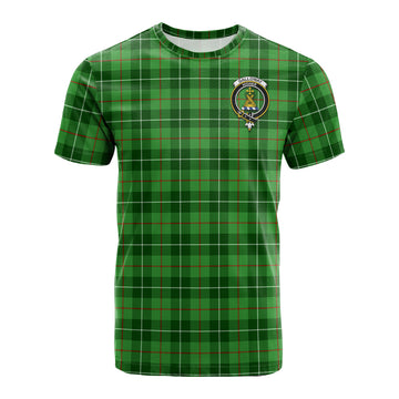 Galloway Tartan T-Shirt with Family Crest