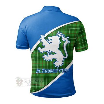Tartan Vibes Clothing Galloway Family Crest Tartan Polo Shirt Celebrate Saint Andrew's Day in Style
