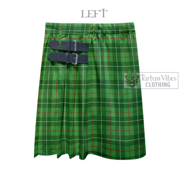 Galloway Tartan Men's Pleated Skirt - Fashion Casual Retro Scottish Kilt Style