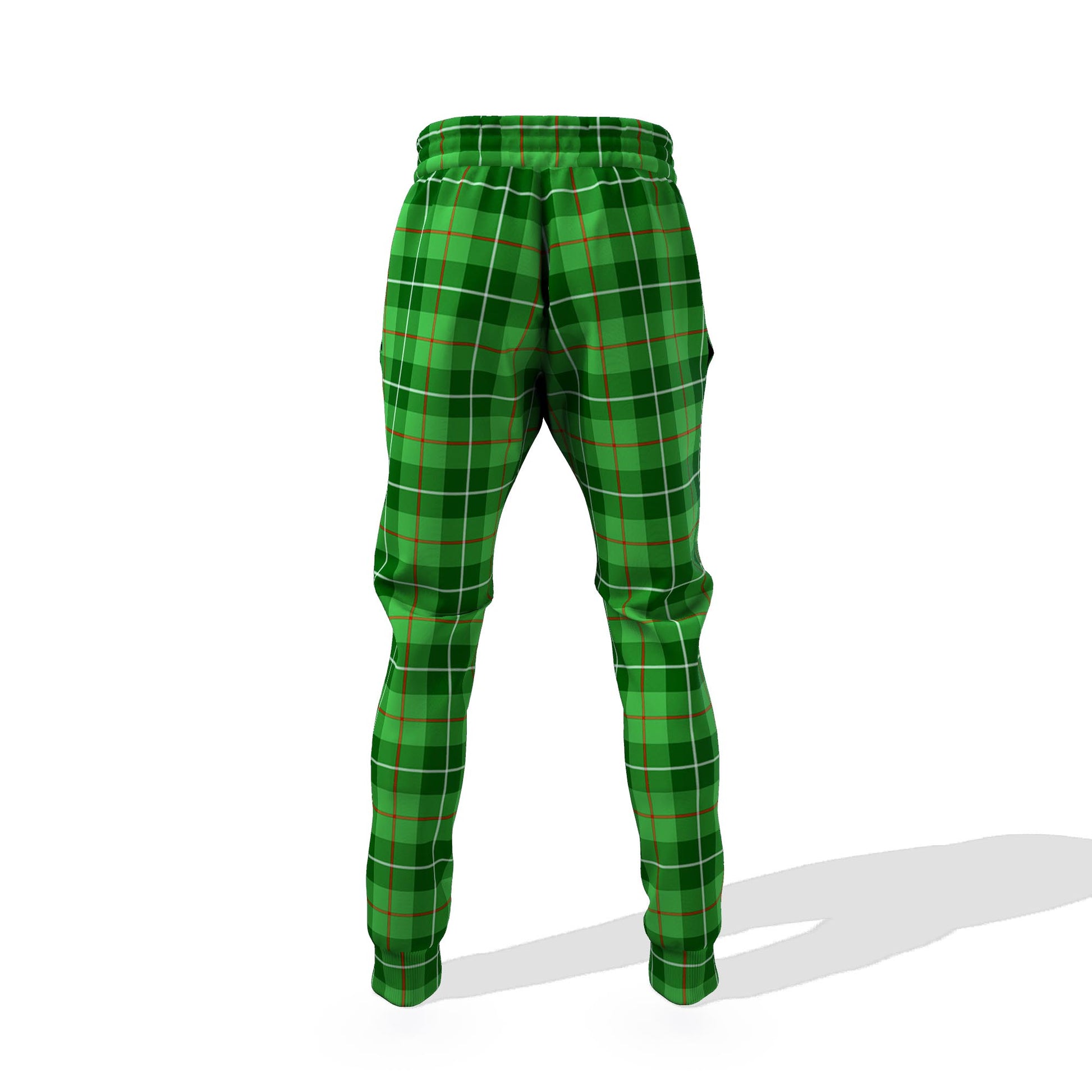 Galloway Tartan Joggers Pants with Family Crest 6XL - Tartan Vibes Clothing