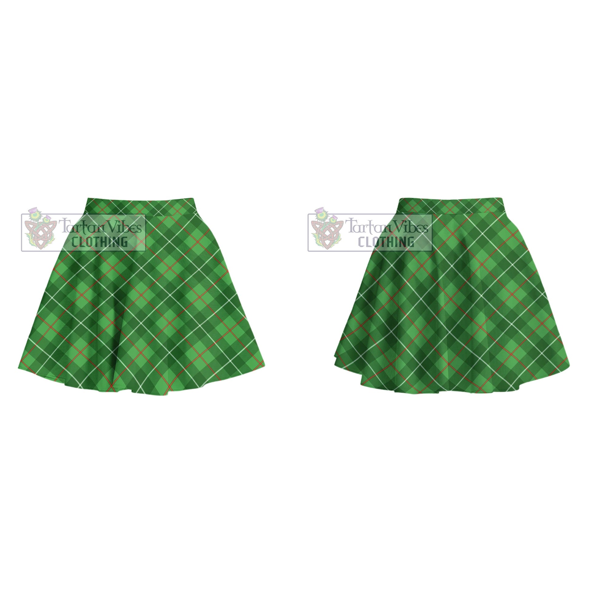 Tartan Vibes Clothing Galloway Tartan Women's Plated Mini Skirt