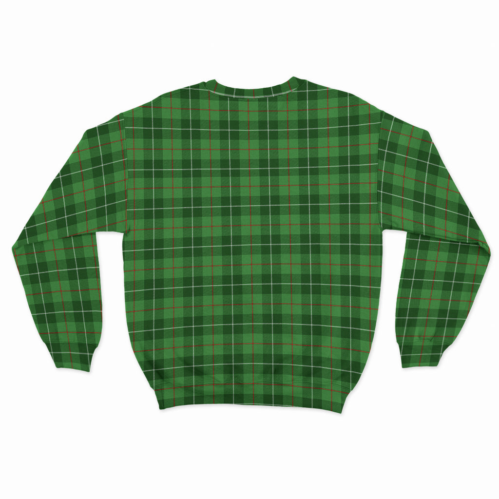 Galloway Tartan Sweatshirt with Family Crest - Tartan Vibes Clothing