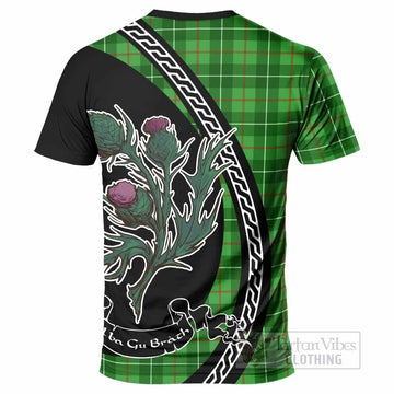 Galloway Family Crest Tartan T-Shirt Alba Thistle Inspired - Tartan Vibes Clothing