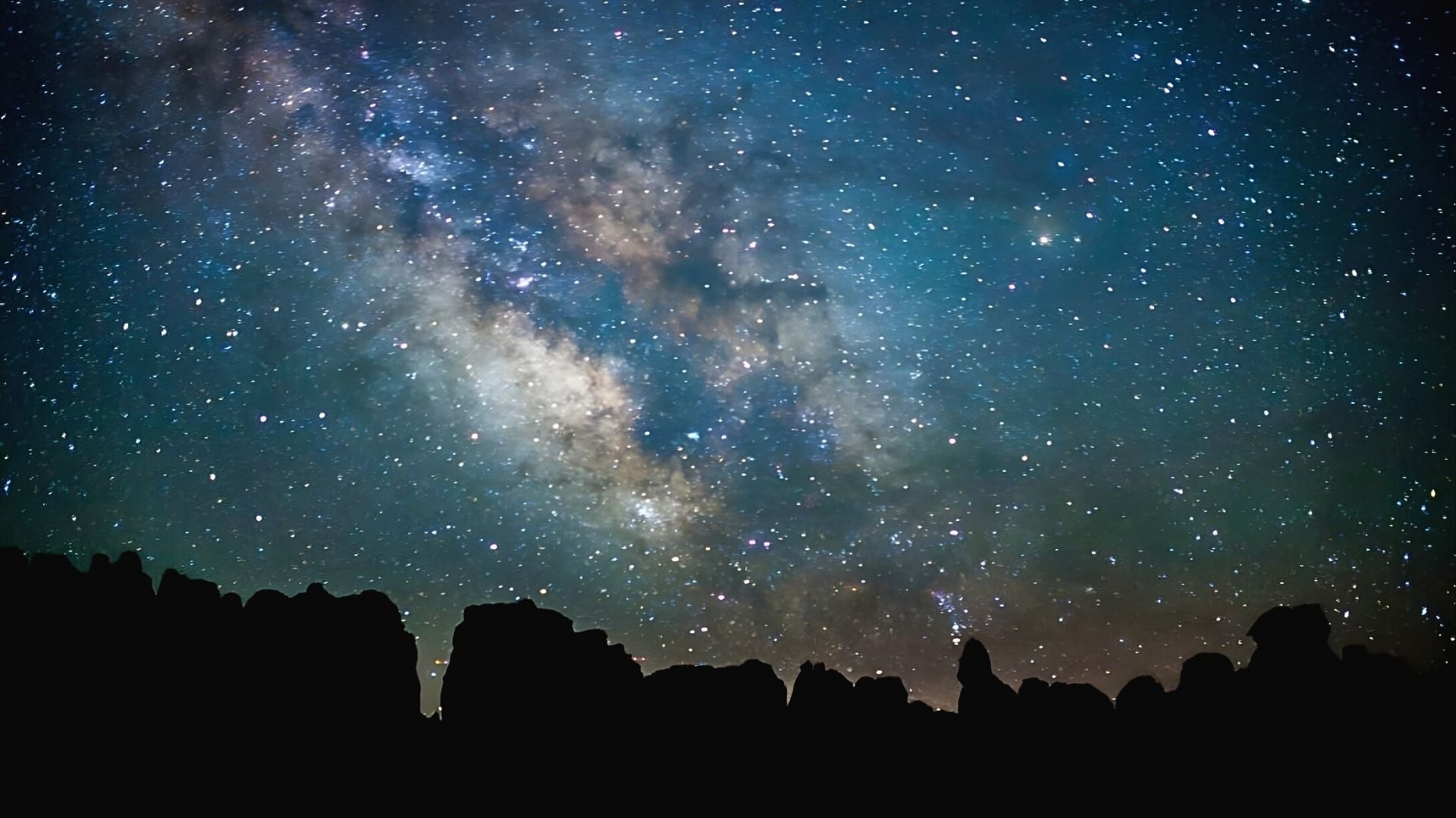 Milky Way over Galloway Forest Park, a dark sky stargazing spot in Scotland