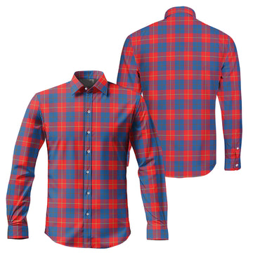 Galloway Red Tartan Long Sleeve Button Up Shirt
