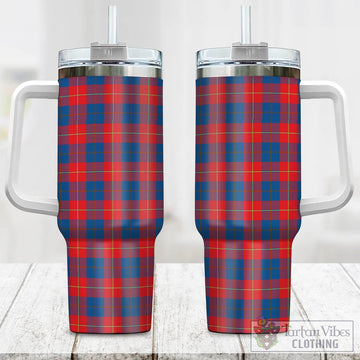 Galloway Red Tartan Tumbler with Handle