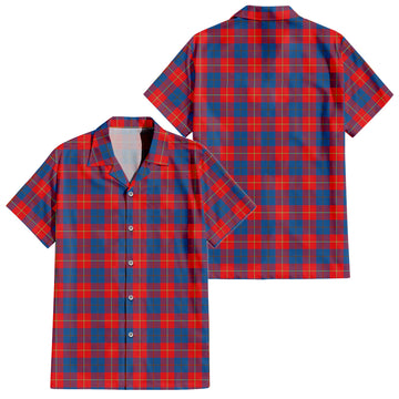 galloway-red-tartan-short-sleeve-button-down-shirt