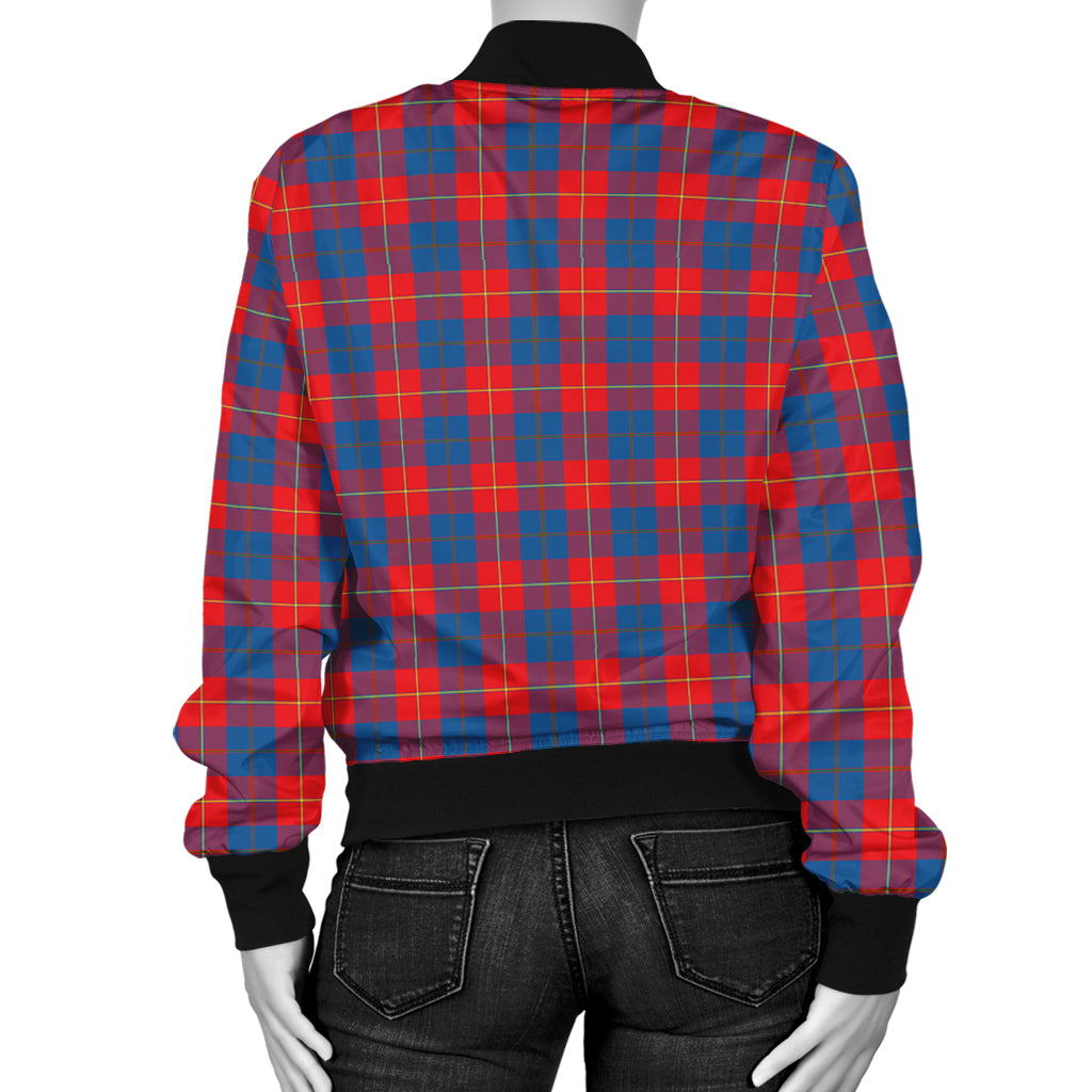 galloway-red-tartan-bomber-jacket-with-family-crest