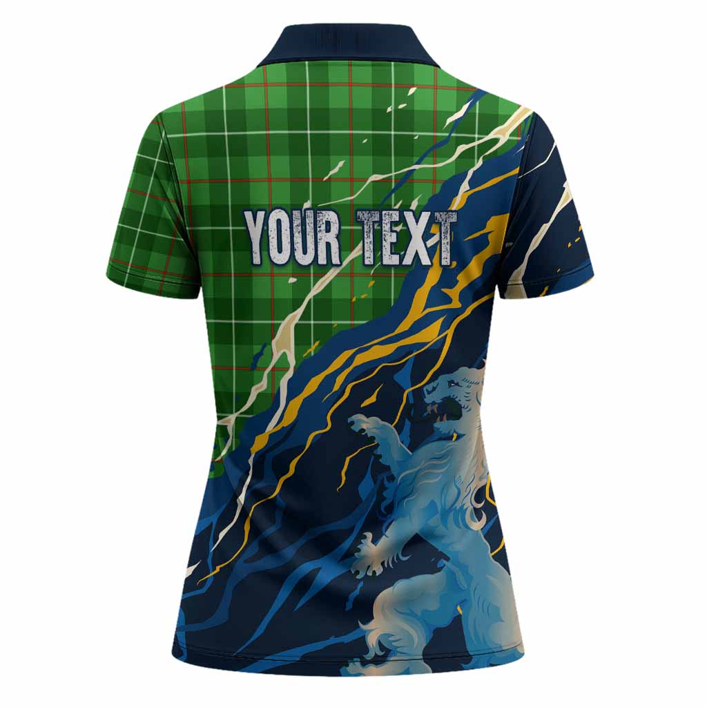 Galloway Scotland Tartan Women Polo Shirt WC2026 Football - We'll Be Coming