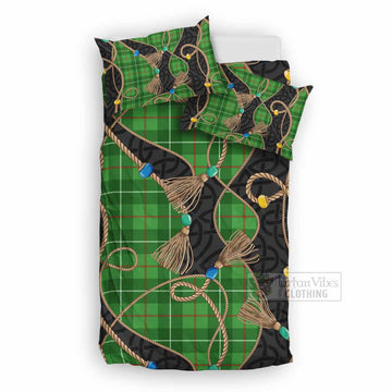 Galloway Scottish Tartan Twisted Ropes Stylized Bedding Set UK Bedding Set UK Double 79*79 inch - Tartan Vibes Clothing
