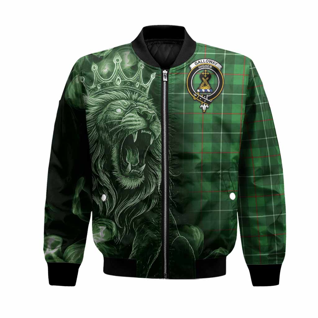 Galloway Tartan Bomber Jacket Roaring Lion Heritage