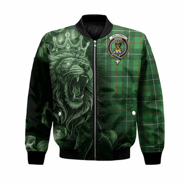 Galloway Tartan Bomber Jacket Roaring Lion Heritage