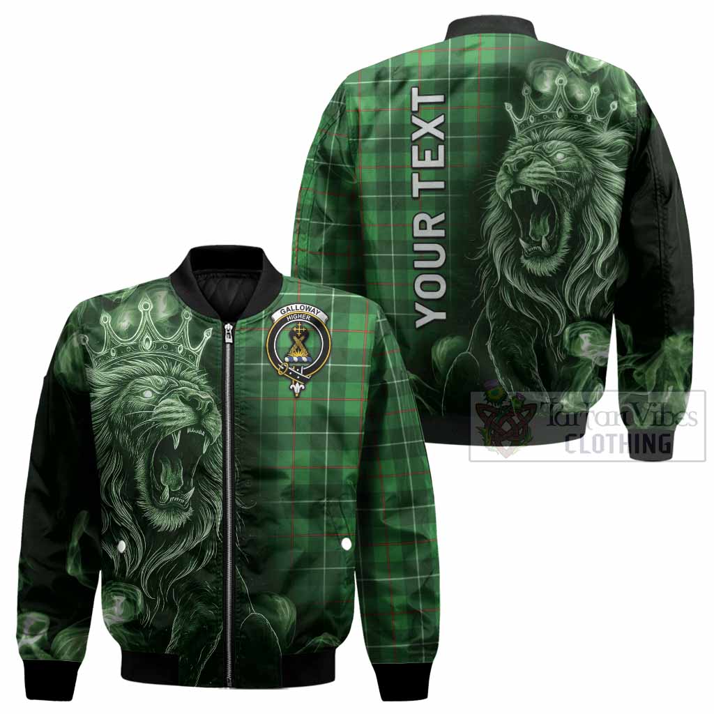 Galloway Tartan Bomber Jacket Roaring Lion Heritage