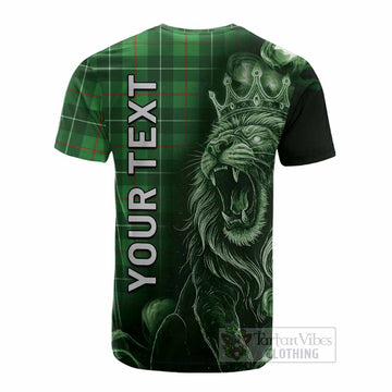 Galloway Tartan Cotton T-shirt Roaring Lion Heritage