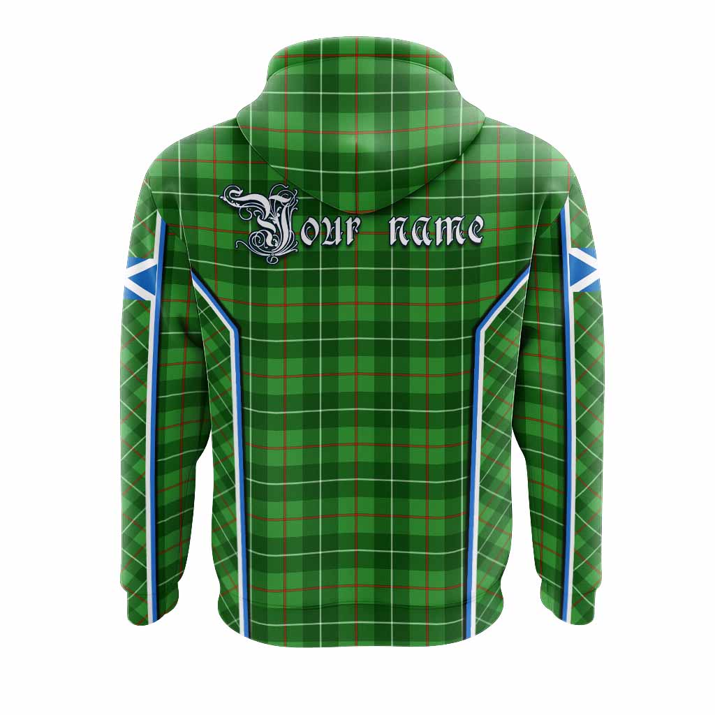 Galloway Tartan Crest Hoodie Scotland Coat of Arm Flag Style - Tartan Vibes Clothing