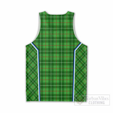 Galloway Tartan Crest Men Tank Top Scotland Coat of Arm Flag Style