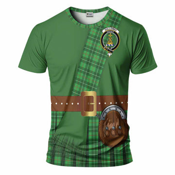 Galloway Tartan Crest T-Shirt Kilt Costume Style
