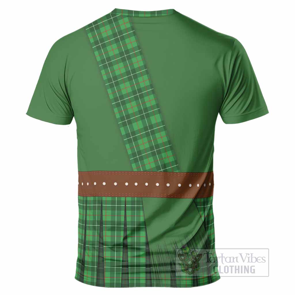 Galloway Tartan Crest T-Shirt Kilt Costume Style