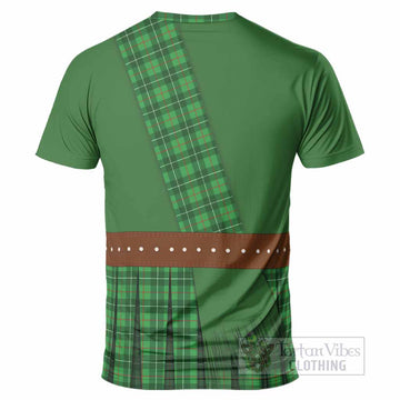 Galloway Tartan Crest T-Shirt Kilt Costume Style