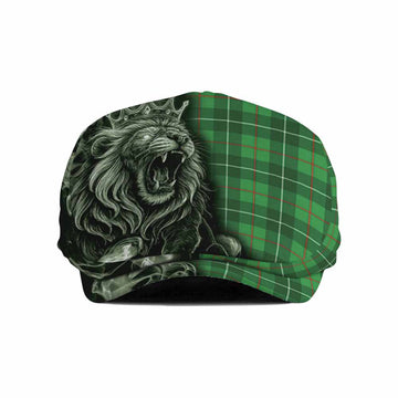 Galloway Tartan Flat Cap, Jeff Cap Roaring Lion Heritage