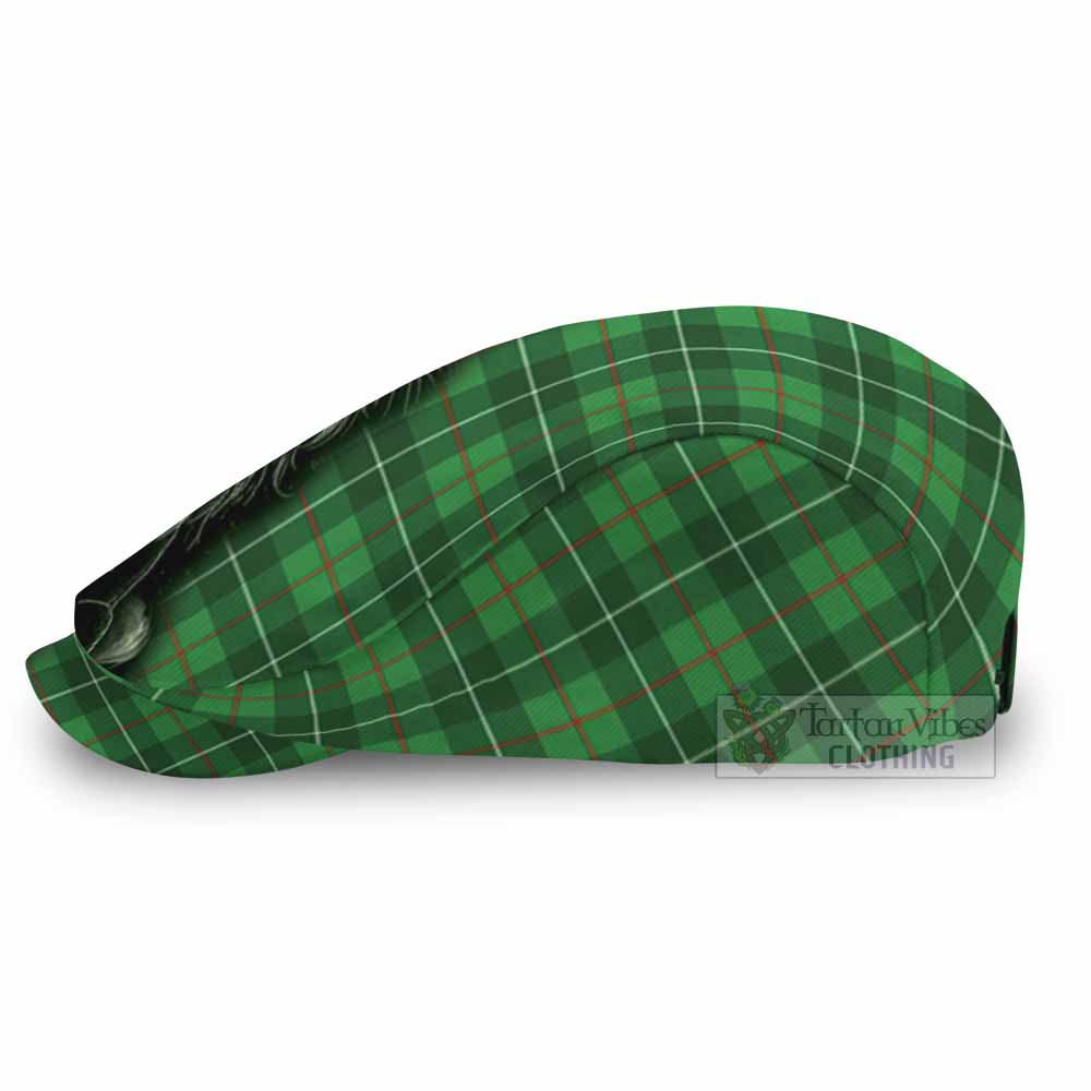 Galloway Tartan Flat Cap, Jeff Cap Roaring Lion Heritage