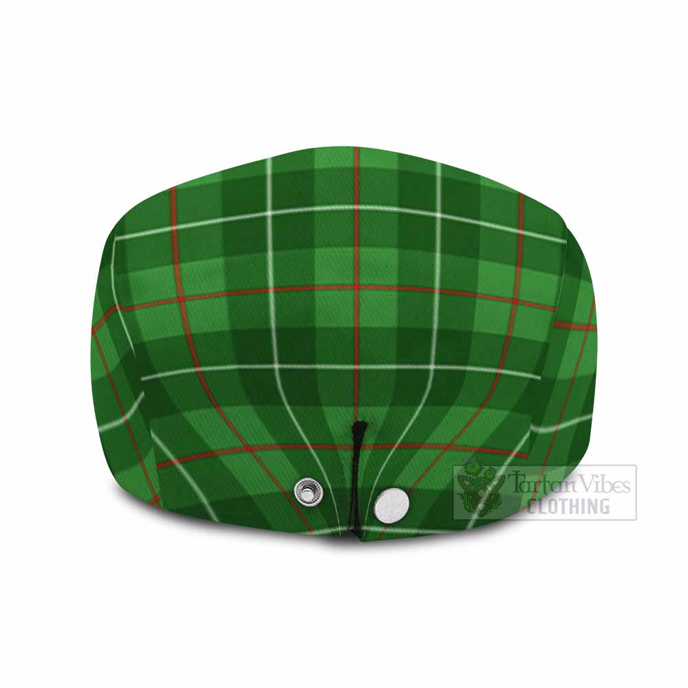 Galloway Tartan Jeff Cap, Tartan Flat Cap