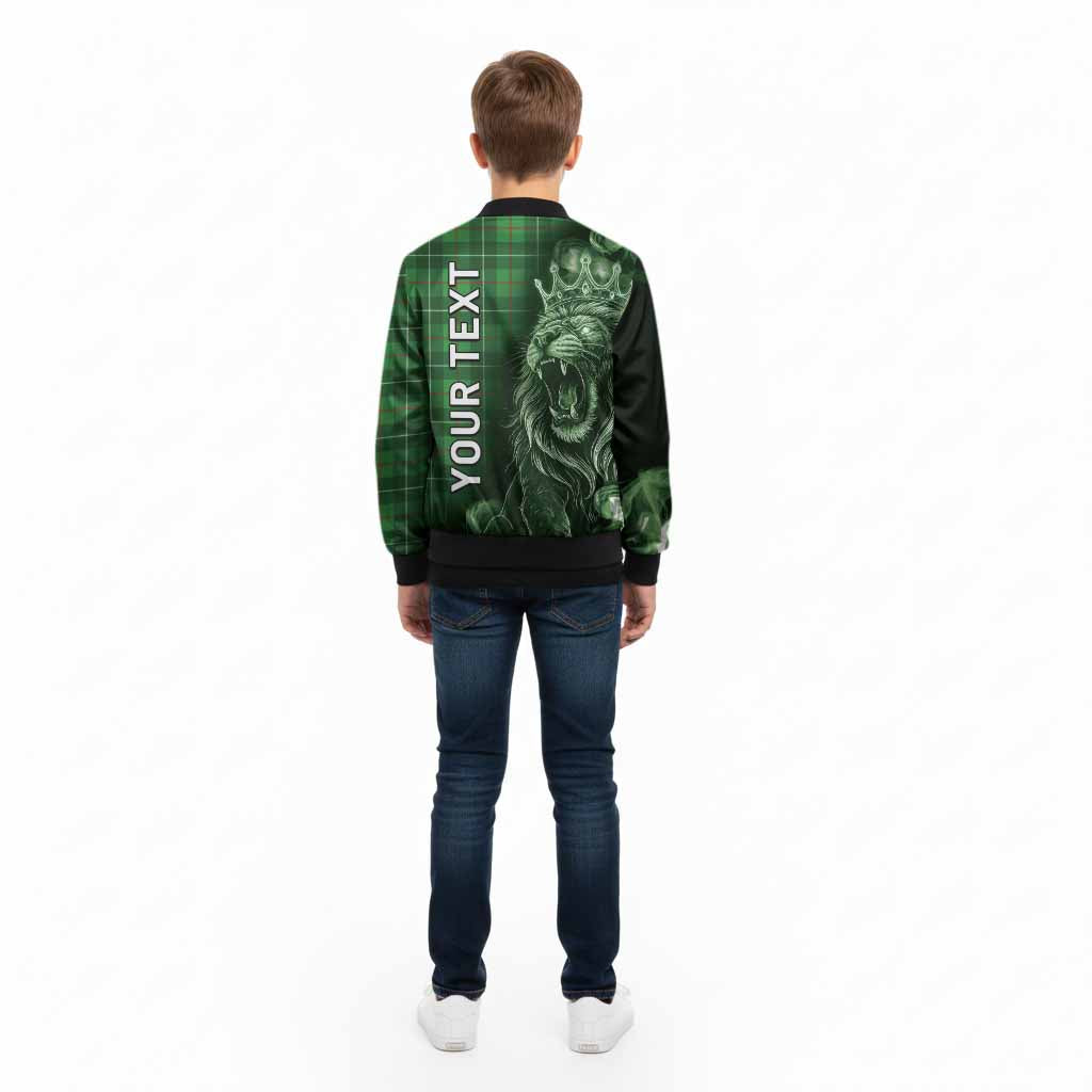 Galloway Tartan Kid Bomber Jacket Roaring Lion Heritage