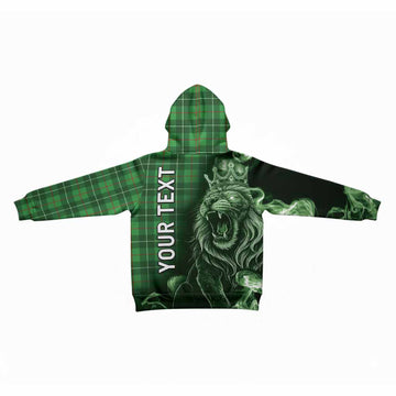 Galloway Tartan Kid Hoodie Roaring Lion Heritage