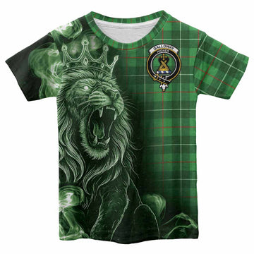 Galloway Tartan Kid T-shirt Roaring Lion Heritage