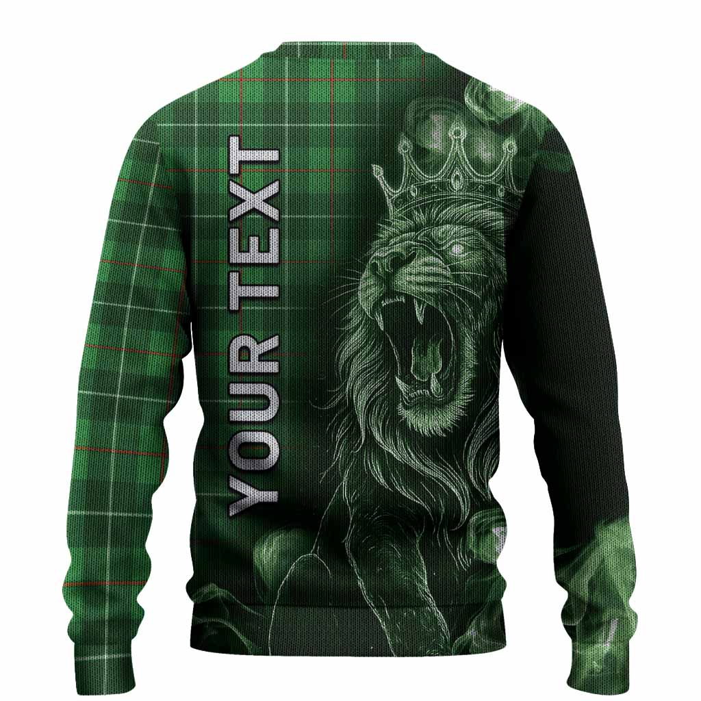 Galloway Tartan Knitted Sweater Roaring Lion Heritage