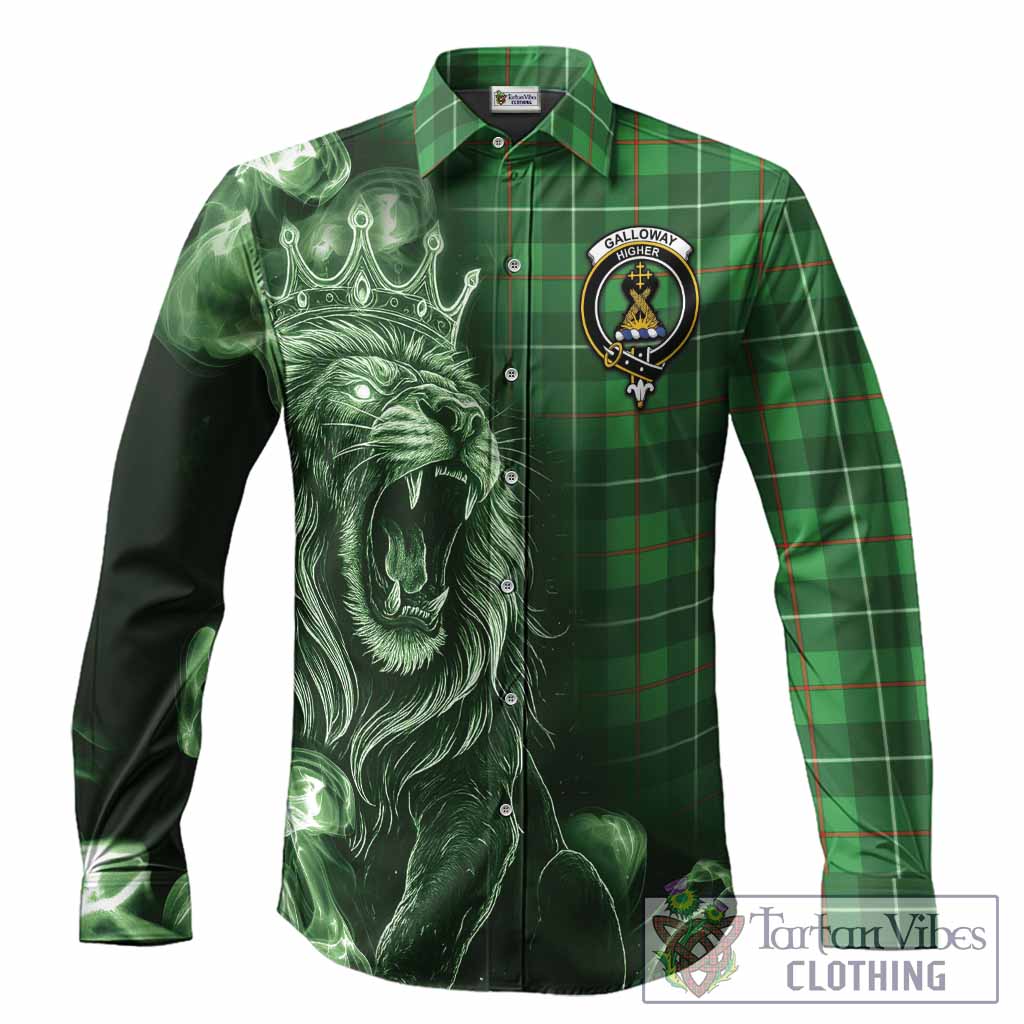 Galloway Tartan Long Sleeve Button Shirts Roaring Lion Heritage