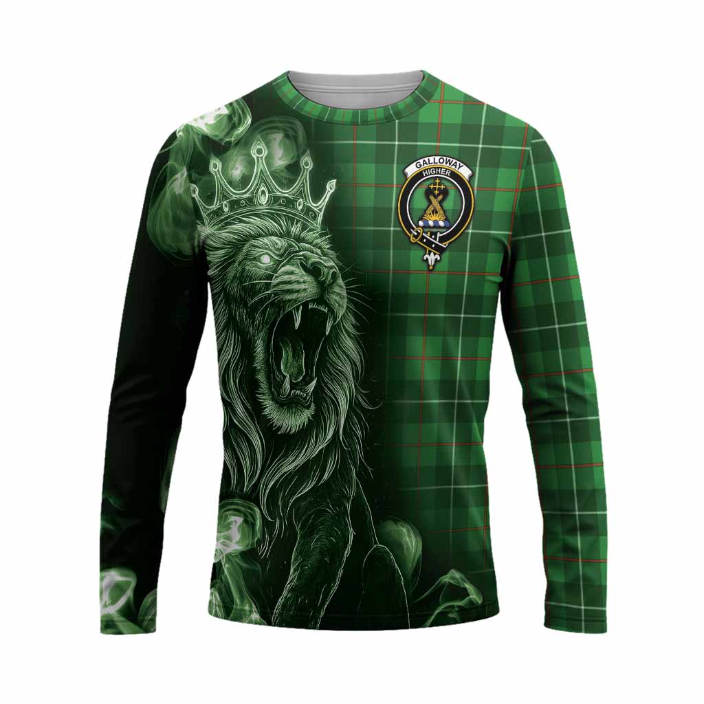 Galloway Tartan Long Sleeve T-Shirt Roaring Lion Heritage