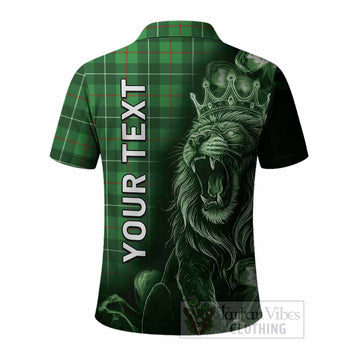 Galloway Tartan Polo Shirt Roaring Lion Heritage
