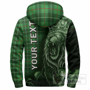 Galloway Tartan Sherpa Hoodie Roaring Lion Heritage