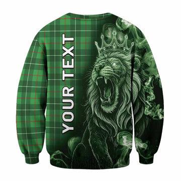 Galloway Tartan Sweatshirt Roaring Lion Heritage