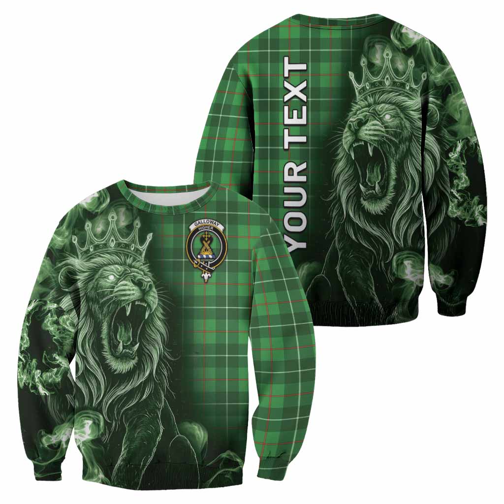 Galloway Tartan Sweatshirt Roaring Lion Heritage
