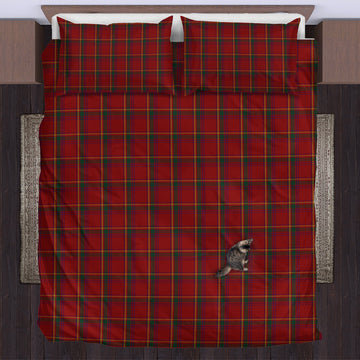 Galway County Ireland Tartan Bedding Set US Bedding Set - Tartan Vibes Clothing