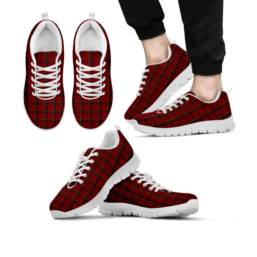 Galway County Ireland Tartan Sneakers - Tartan Vibes Clothing