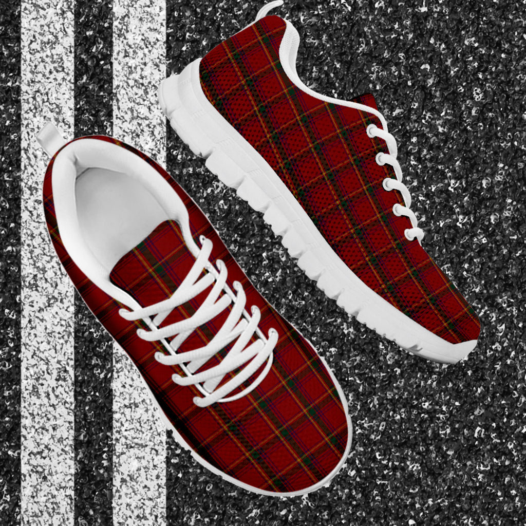 Galway County Ireland Tartan Sneakers - Tartan Vibes Clothing