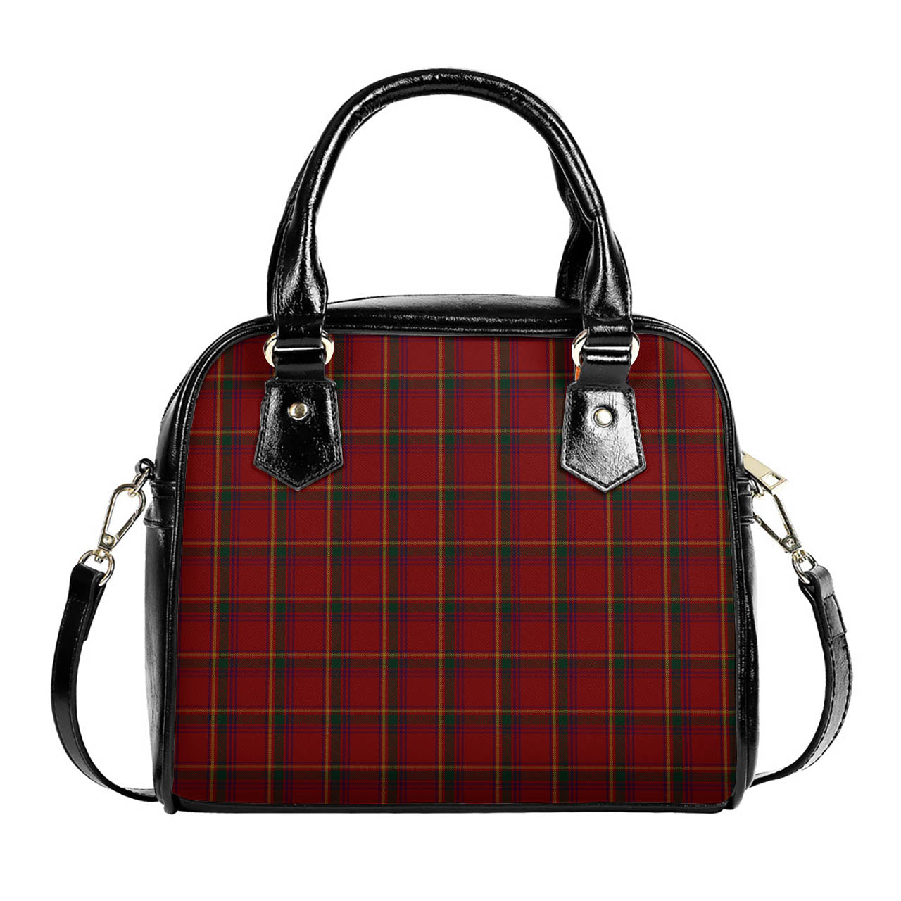 Galway County Ireland Tartan Shoulder Handbags One Size 6*25*22 cm - Tartanvibesclothing