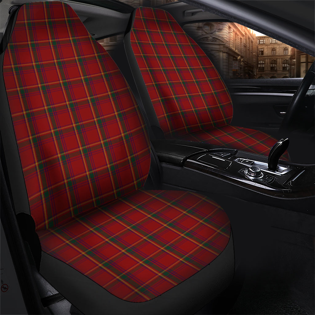 Galway County Ireland Tartan Car Seat Cover One Size - Tartan Vibes Clothing