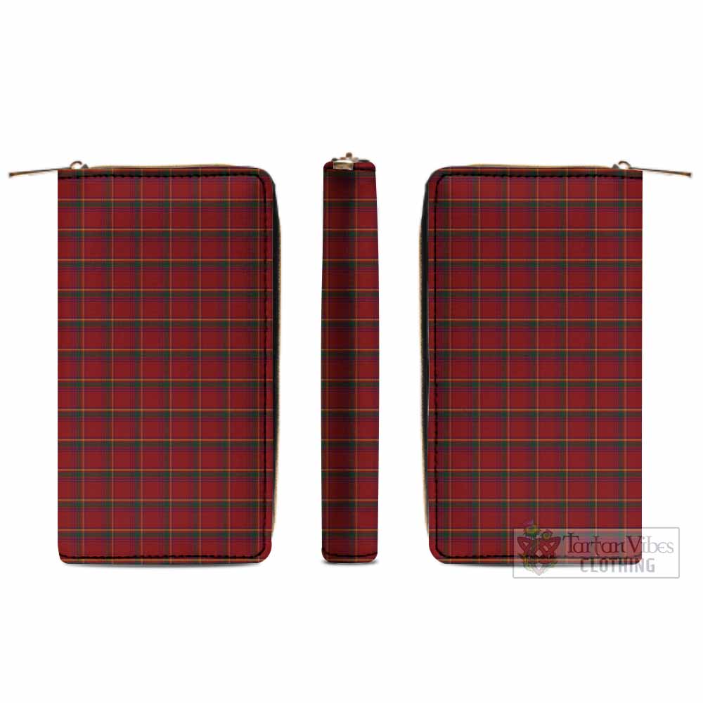 Galway County Ireland Tartan Women's Leather Wallet - Tartan Vibes Clothing