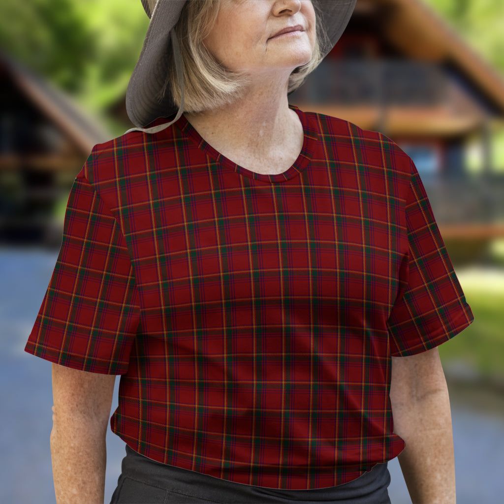 Galway County Ireland Tartan T-Shirt - Tartan Vibes Clothing