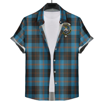 Garden (Gardyne) Tartan Hawaiian Shirt with Family Crest Kid - Tartan Vibes Clothing