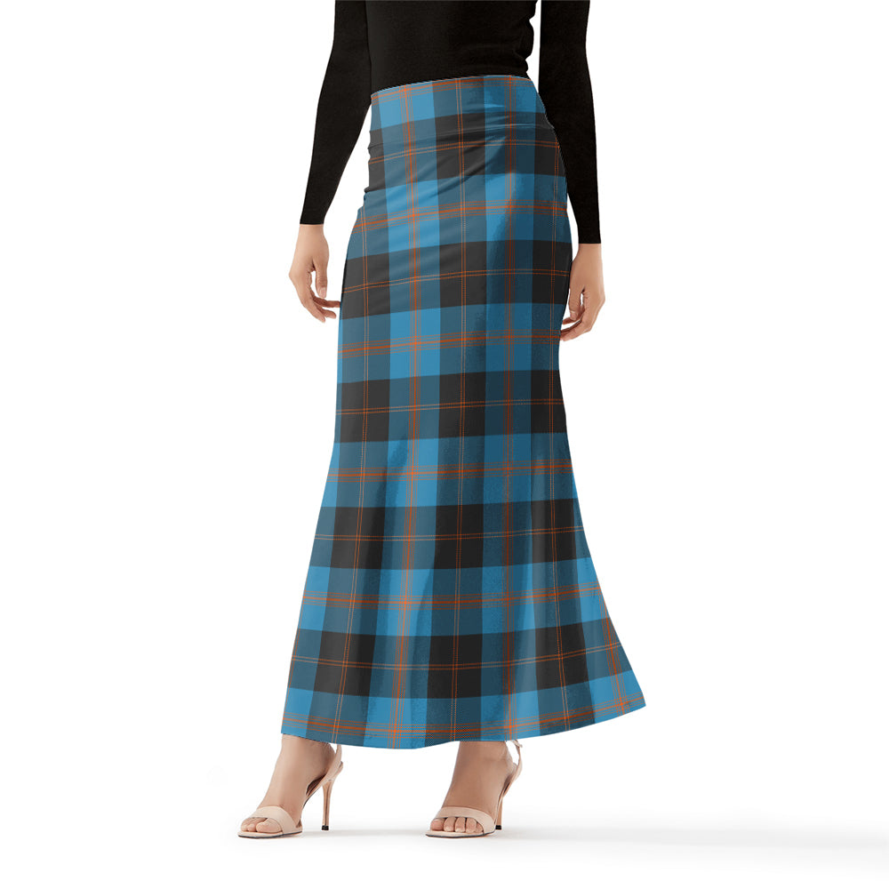 Garden (Gardyne) Tartan Womens Full Length Skirt Female - Tartan Vibes Clothing