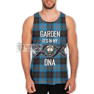 Garden (Gardyne) Tartan Men's Tank Top with Family Crest DNA In Me Style Men - Tartan Vibes Clothing