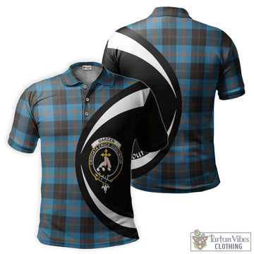 Garden (Gardyne) Tartan Men's Polo Shirt with Family Crest Circle Style Kid - Tartan Vibes Clothing