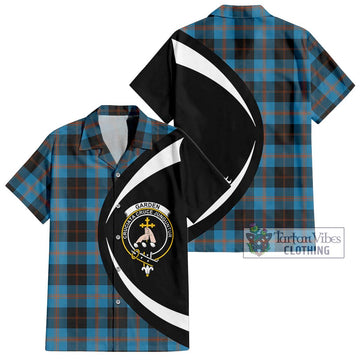 Garden (Gardyne) Tartan Hawaiian Shirt with Family Crest Circle Style Kid - Tartan Vibes Clothing